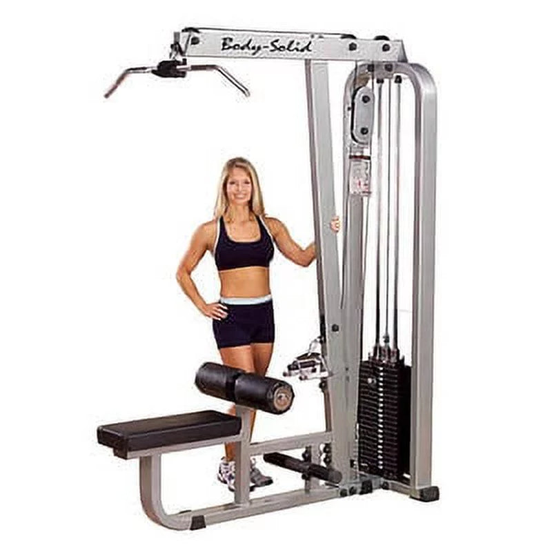 Lat Pulldown and Row Machine