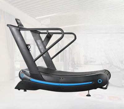 Fitness Gym Equipment Unpowered Air Runner Curved